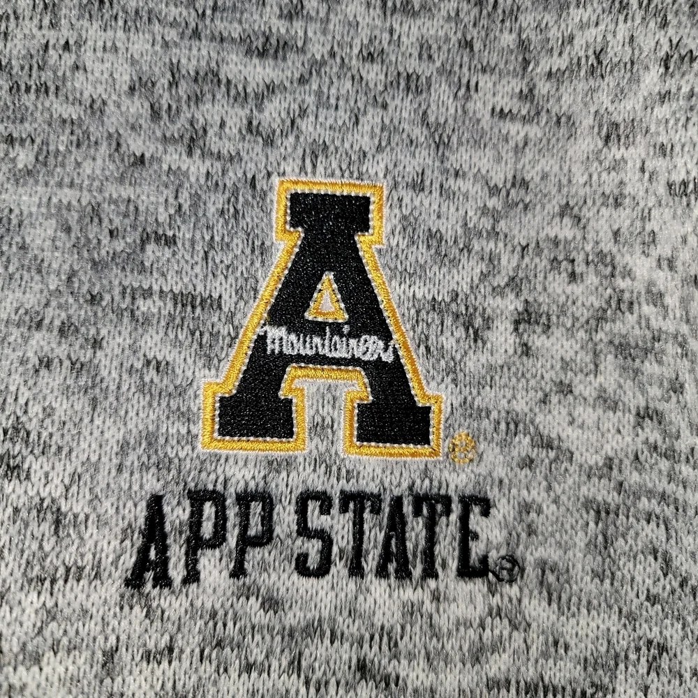 Champion Gray Quarter-Zip Men's App State Shirt